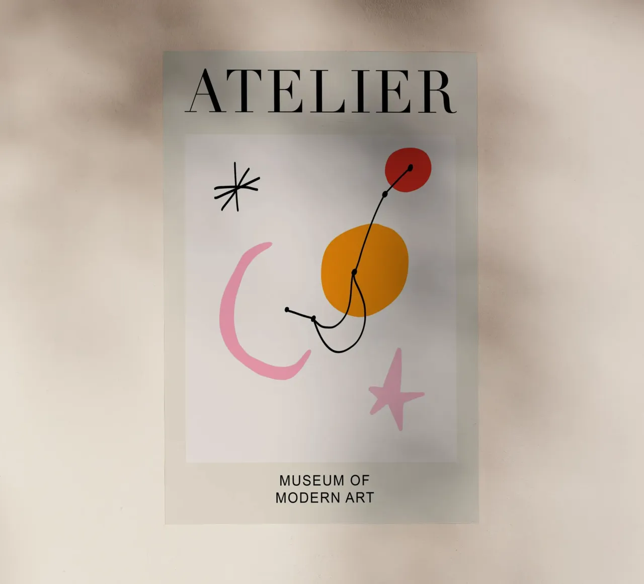 Abstract Atelier Modern Art pellicola backlit da GraceDigitalArtCo