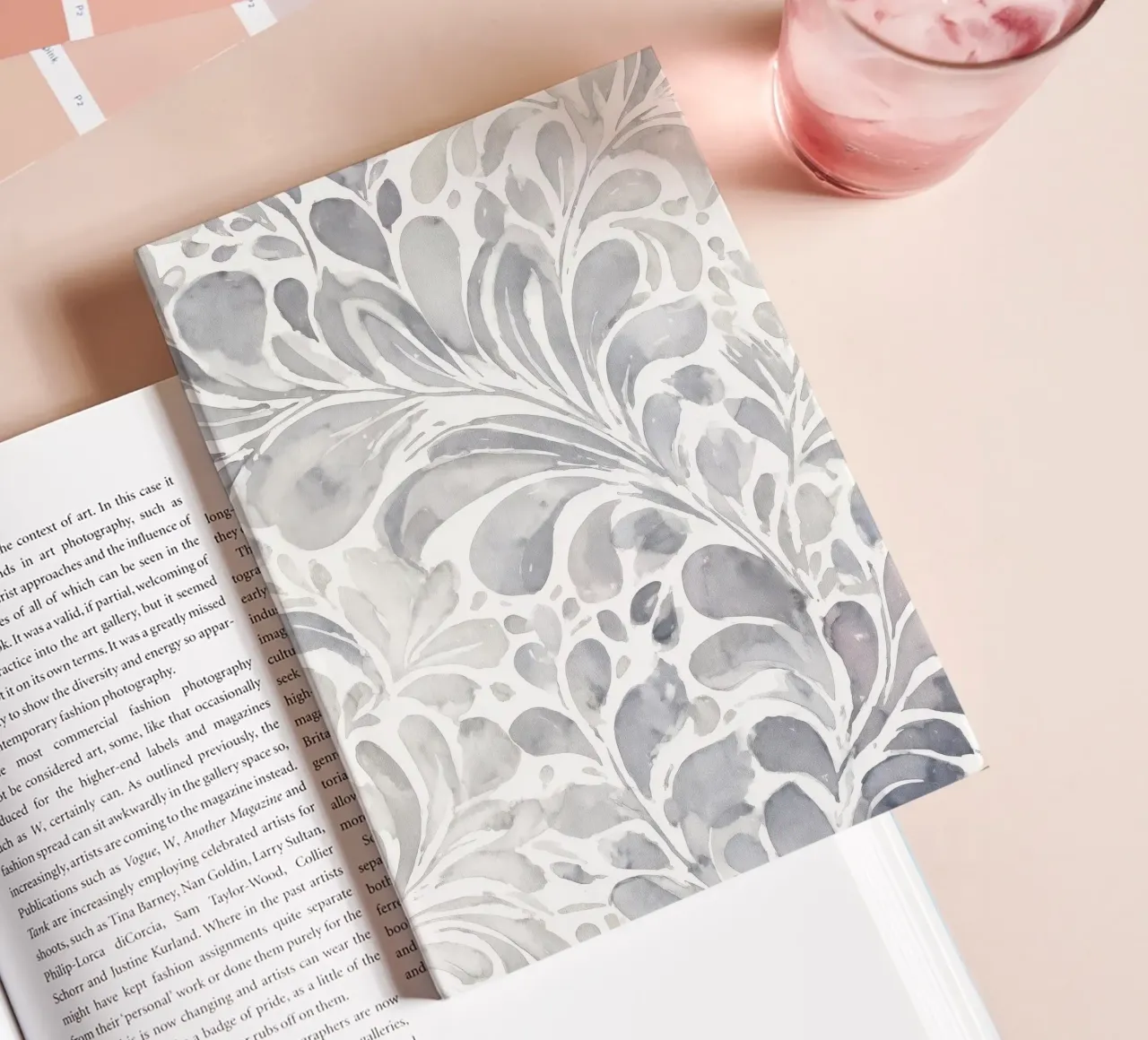 Pillow Pattern No 01 notebook by treechild