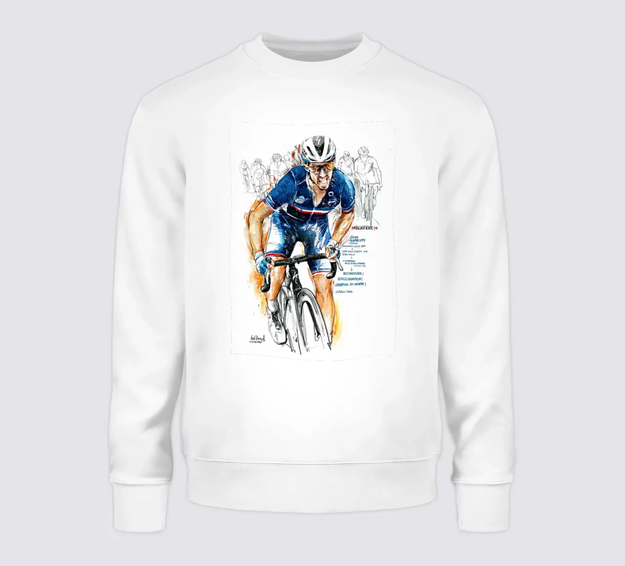 MAGNIFICO! Julian Alaphilippe felpa da SPECIAL SHOP GENTHO UK