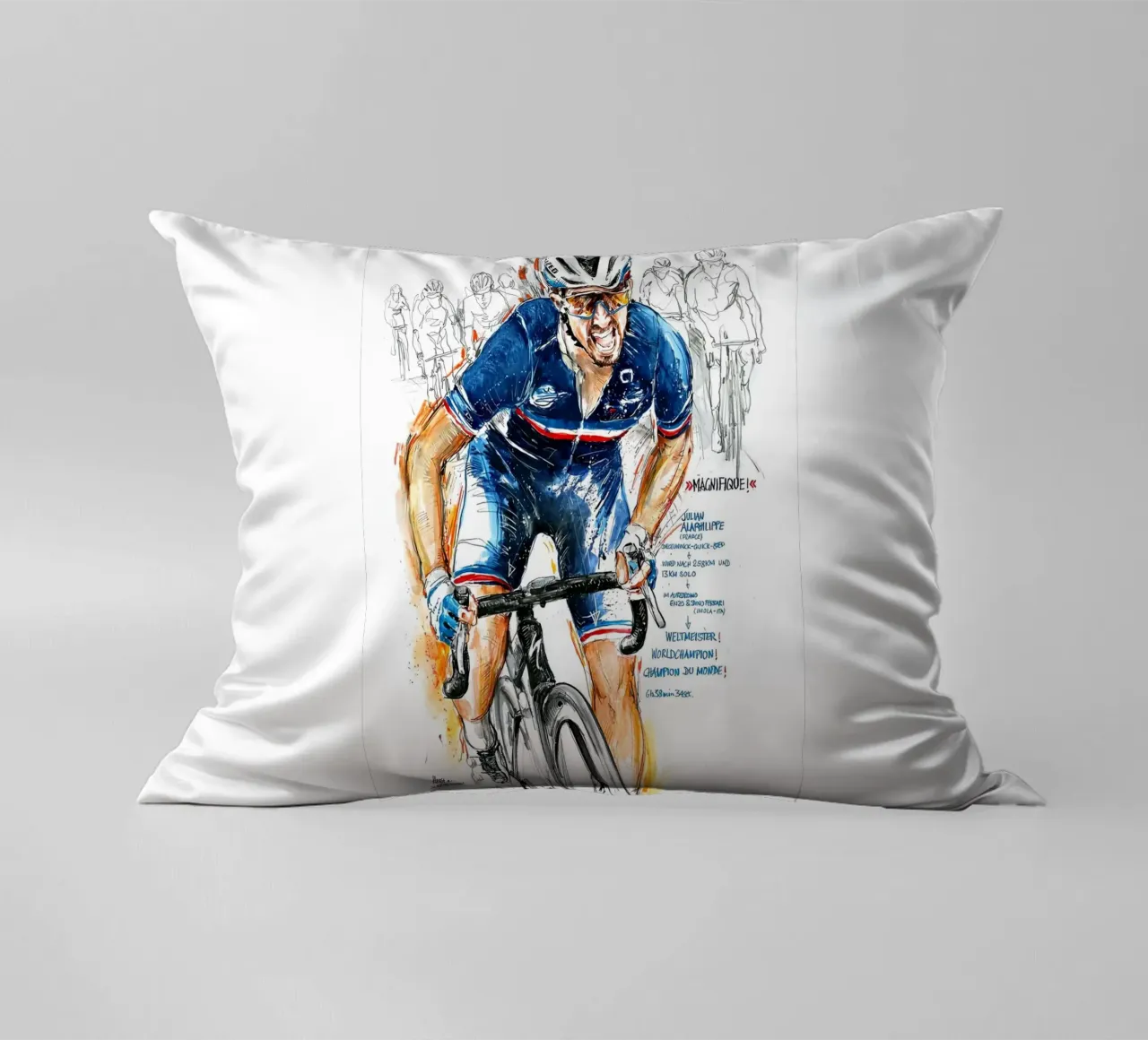 MAGNIFICO! Julian Alaphilippe cuscino da SPECIAL SHOP GENTHO UK