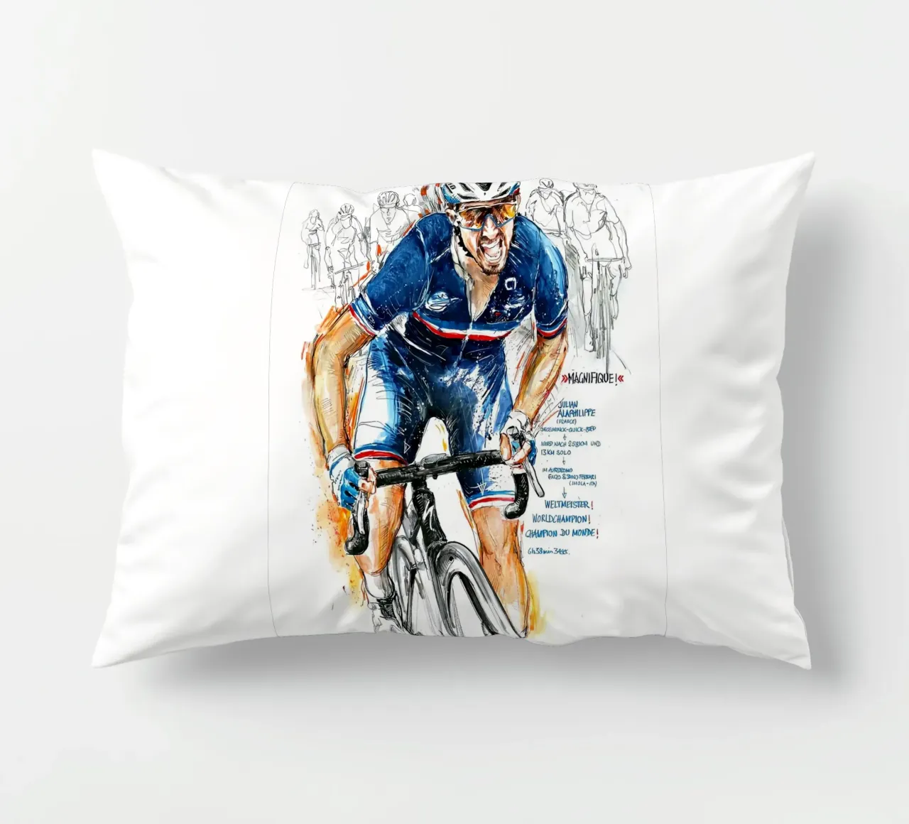 MAGNIFICO! Julian Alaphilippe cuscino da SPECIAL SHOP GENTHO UK