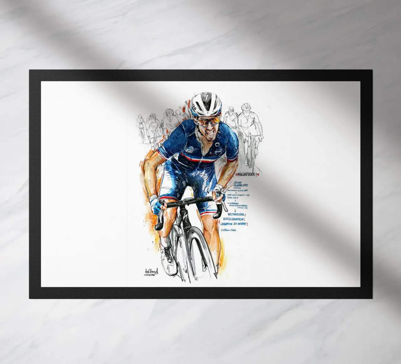 MAGNÍFICO Julian Alaphilippe felpudo de SPECIAL SHOP GENTHO UK