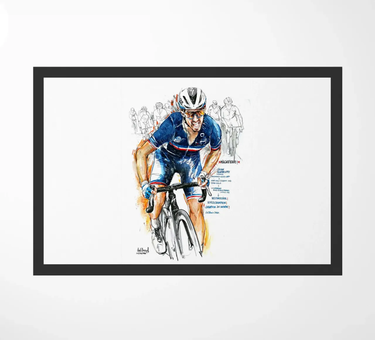 MAGNÍFICO Julian Alaphilippe felpudo de SPECIAL SHOP GENTHO UK