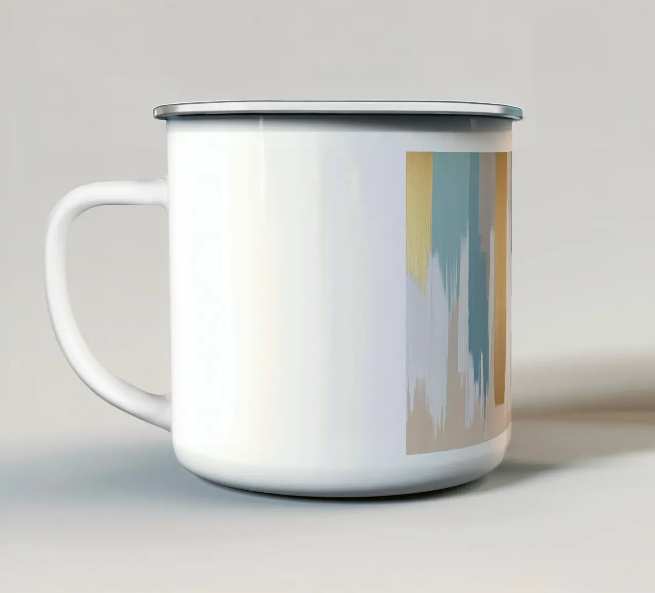 Abstract boho tazza in smalto da Imagine