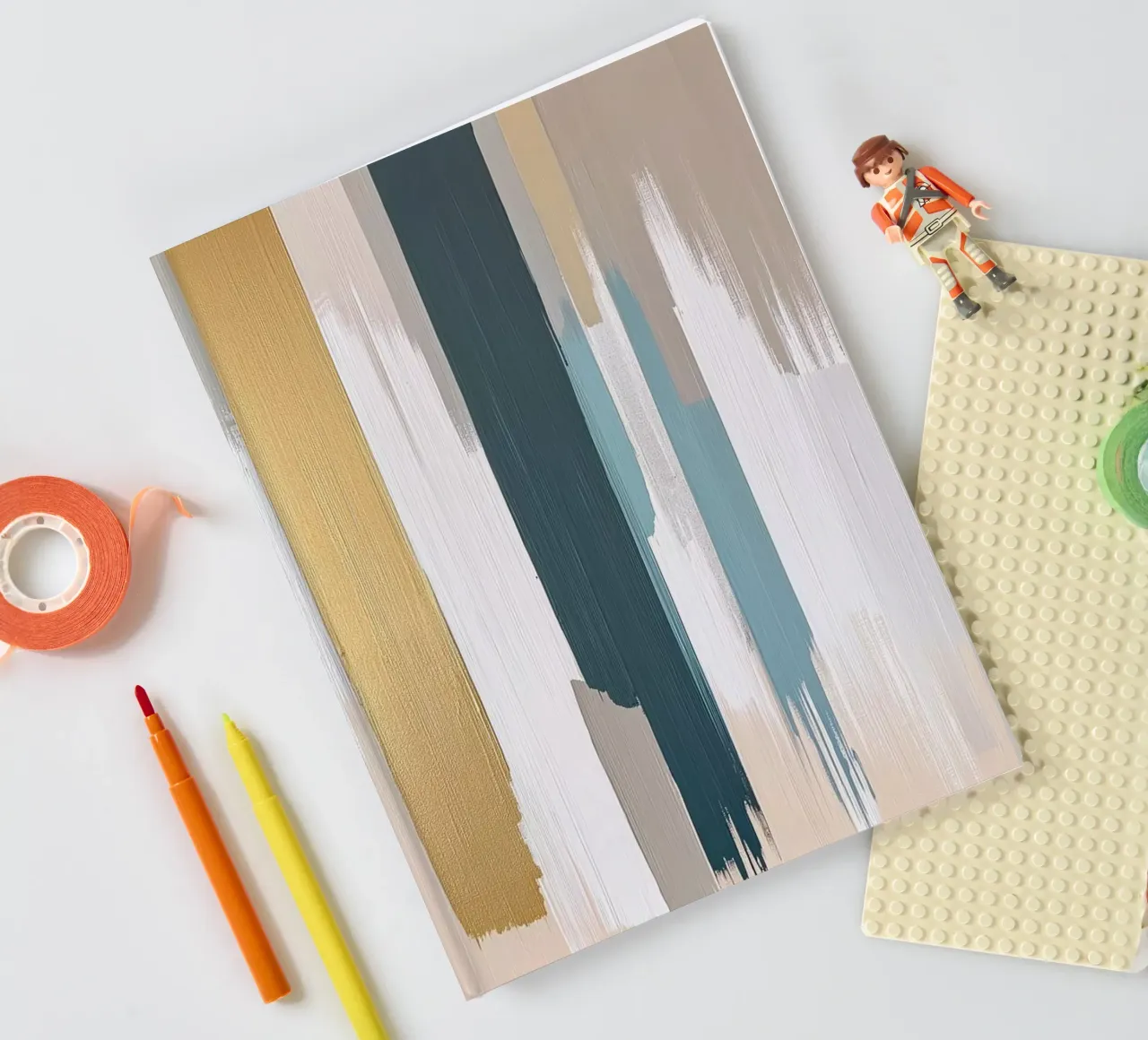 Abstract boho notebook by Imagine