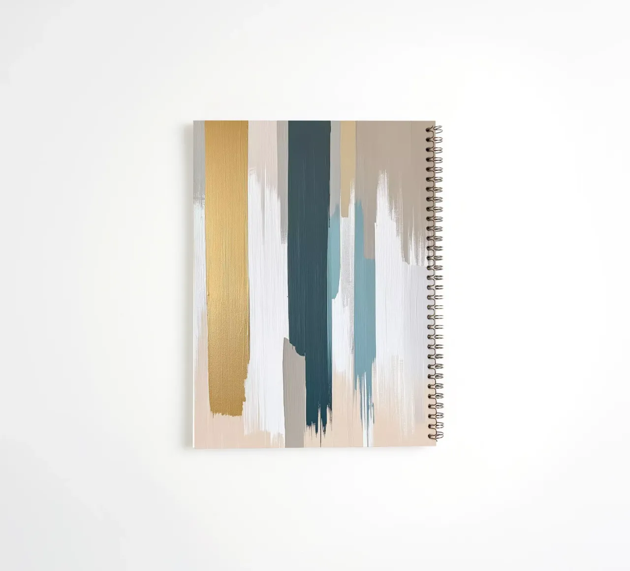 Abstract boho spiral notebook by Imagine