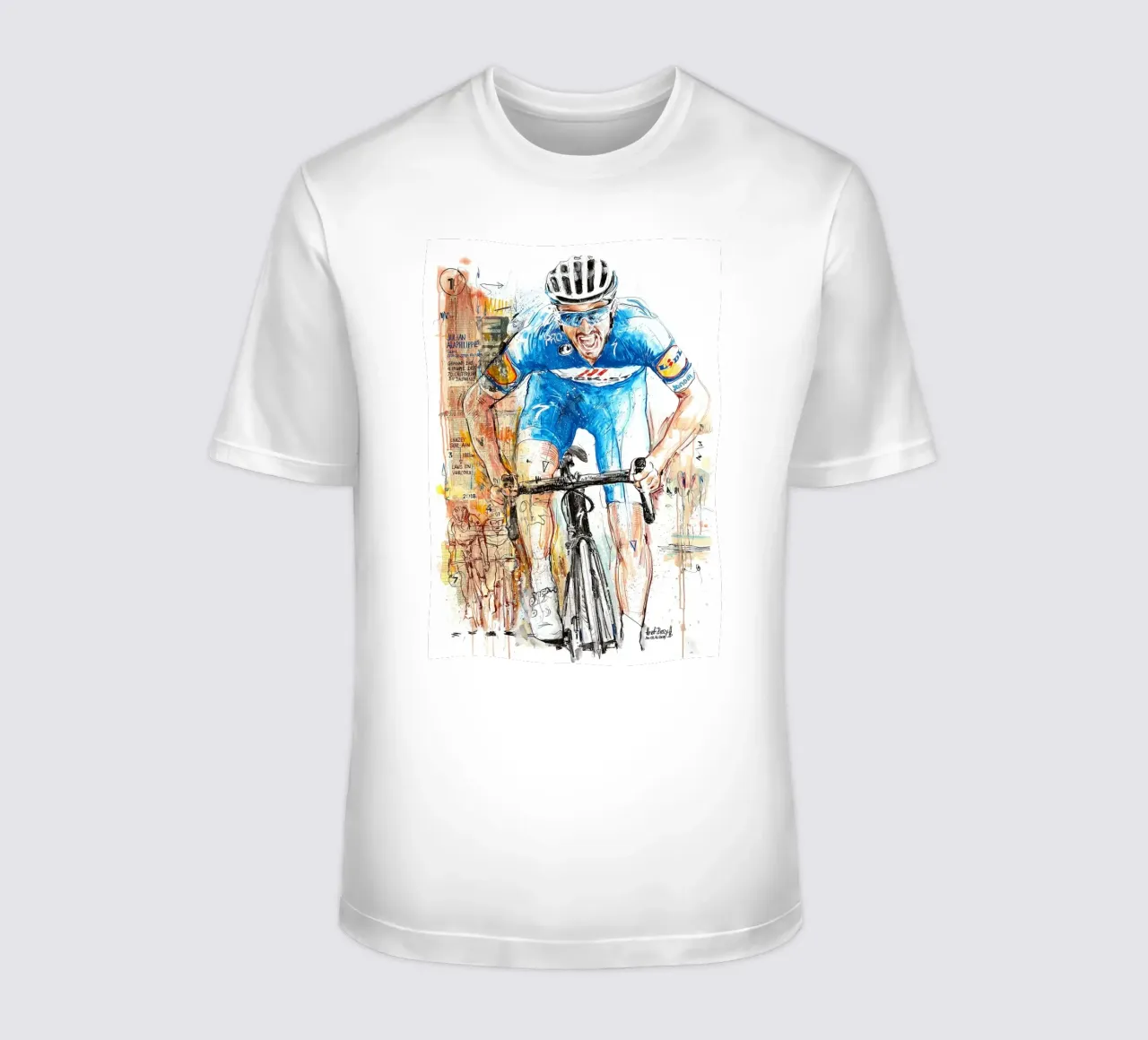 Julian Alaphilippe velocista t-shirt da SPECIAL SHOP GENTHO UK