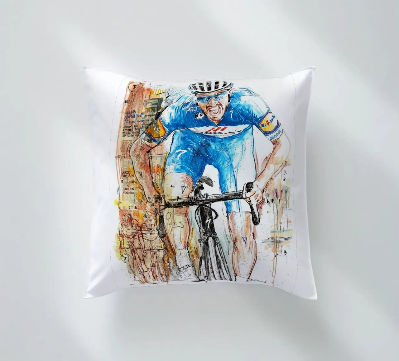 Julian Alaphilippe velocista cuscino da SPECIAL SHOP GENTHO UK