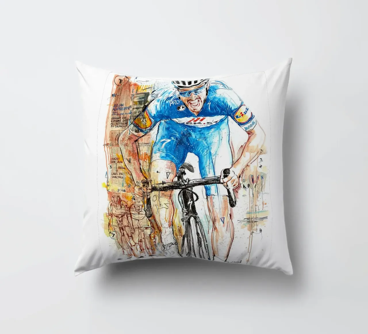 Julian Alaphilippe velocista cuscino da SPECIAL SHOP GENTHO UK
