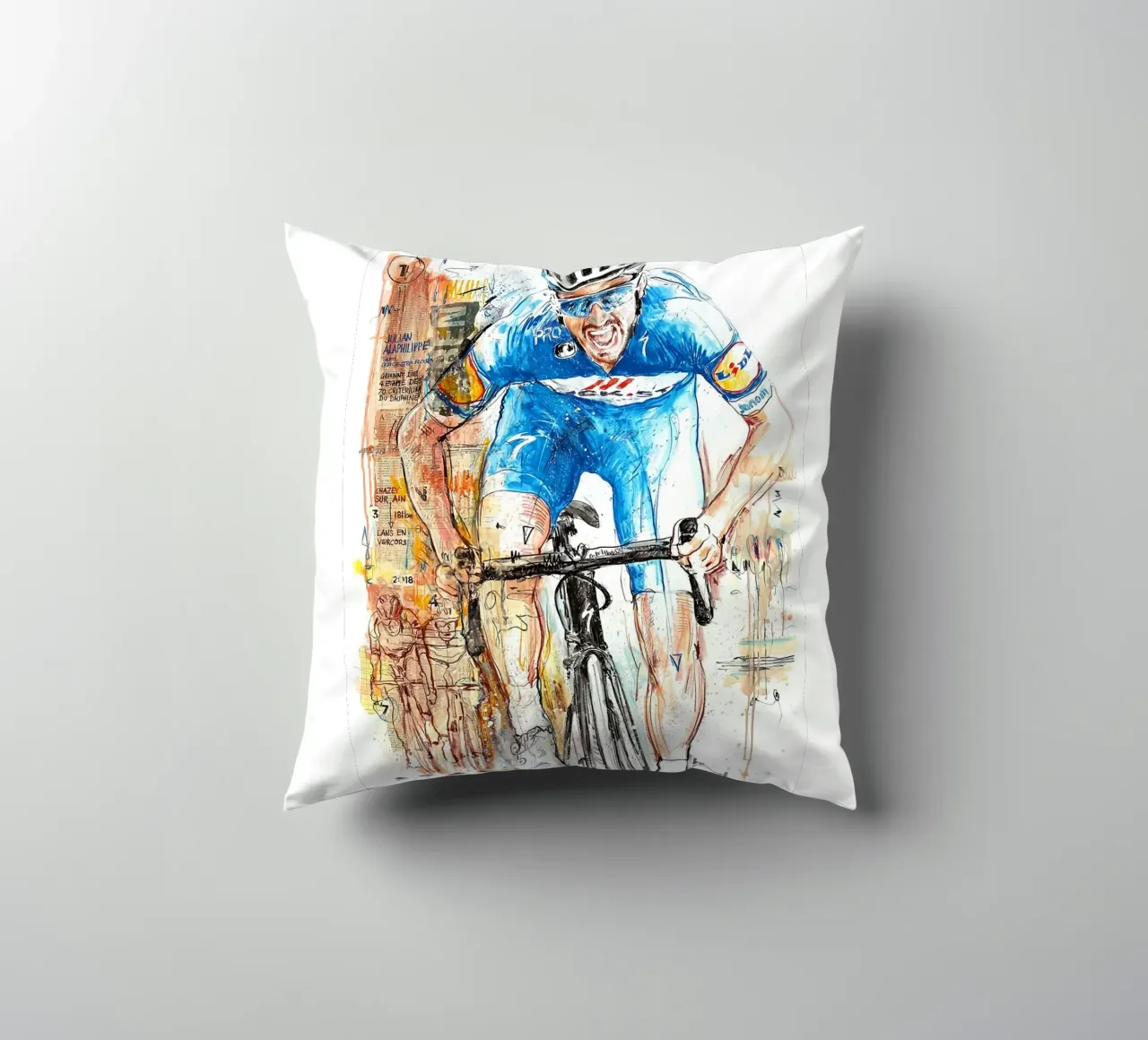 Julian Alaphilippe velocista cuscino da SPECIAL SHOP GENTHO UK