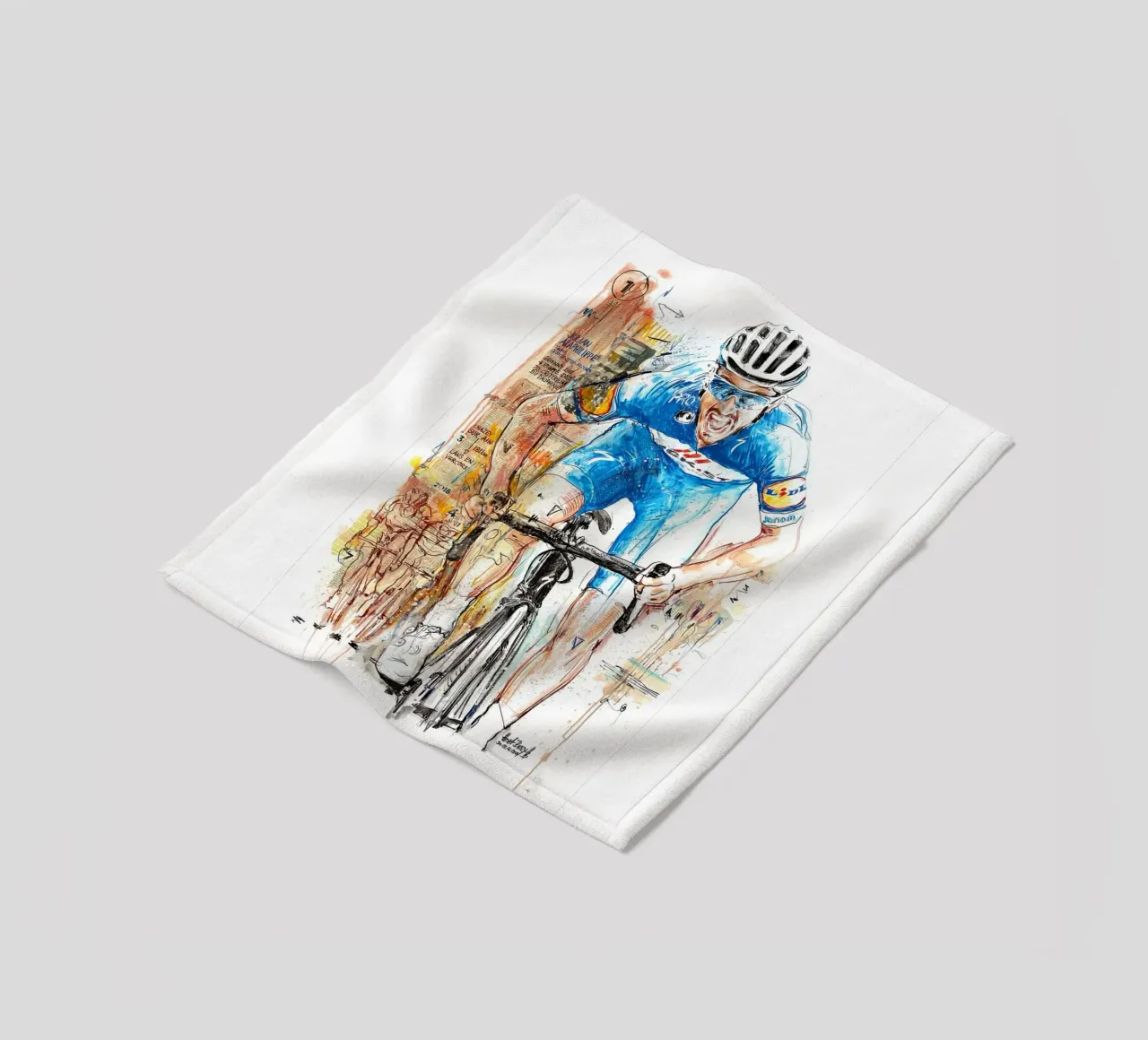 Julian Alaphilippe velocista coperta in pile da SPECIAL SHOP GENTHO UK