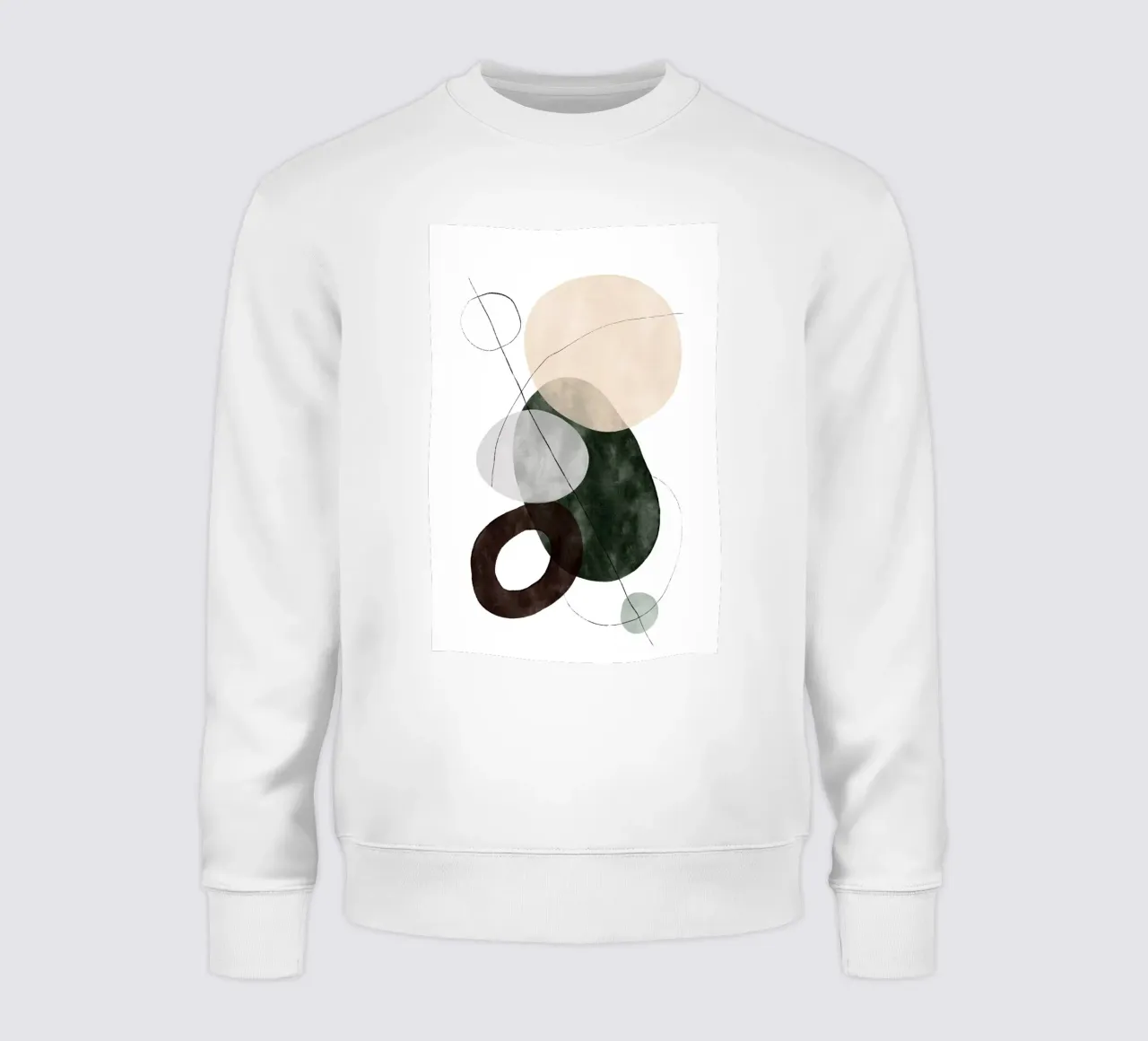 Playing Shapes No 4 felpa da treechild