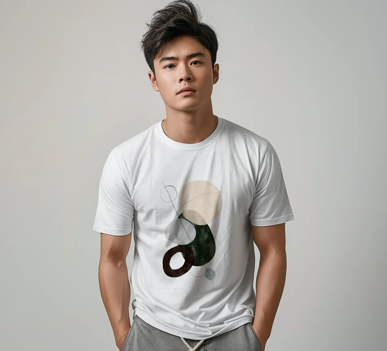 Playing Shapes No 4 camiseta de treechild