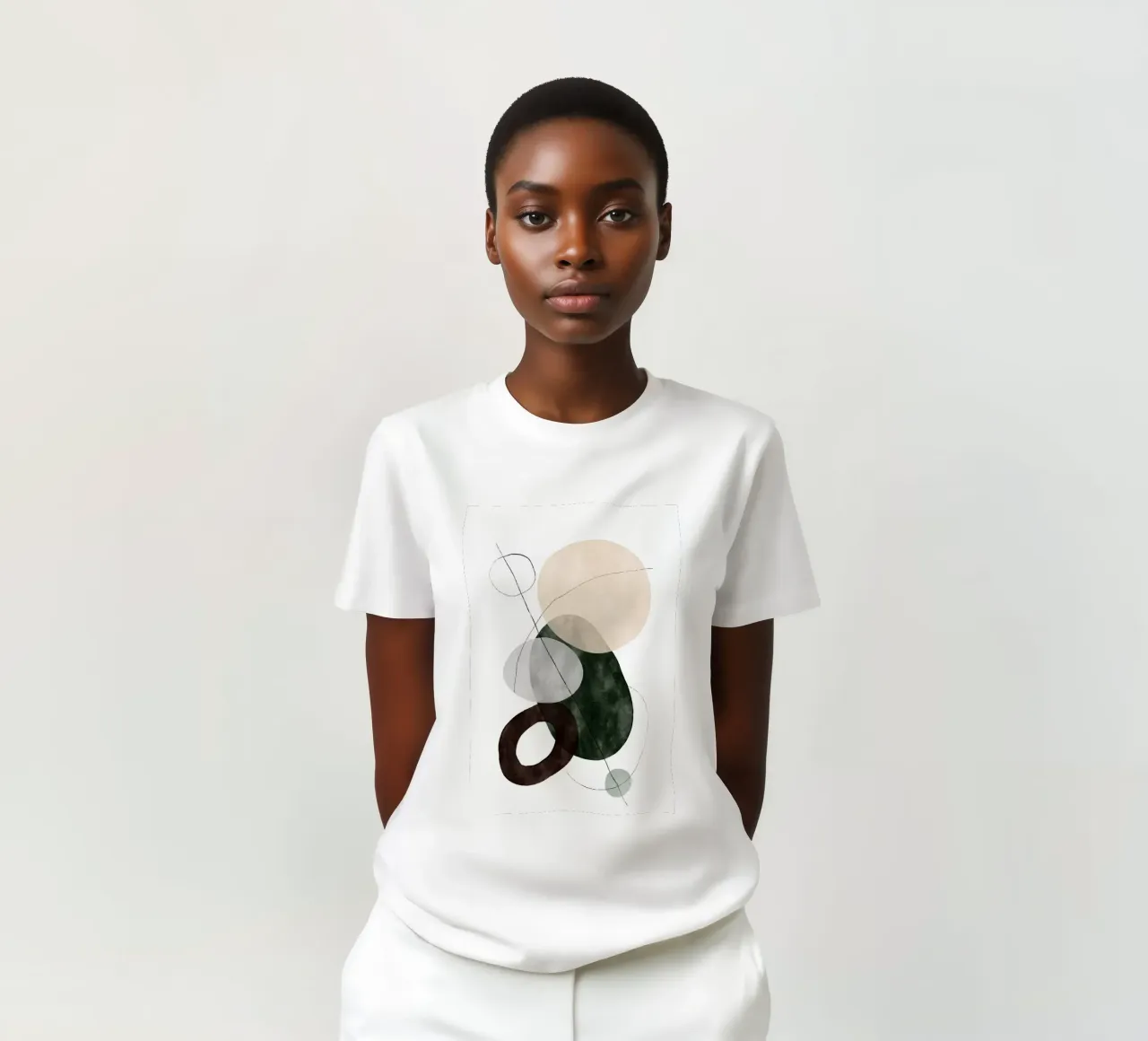 Playing Shapes No 4 t-shirt da treechild