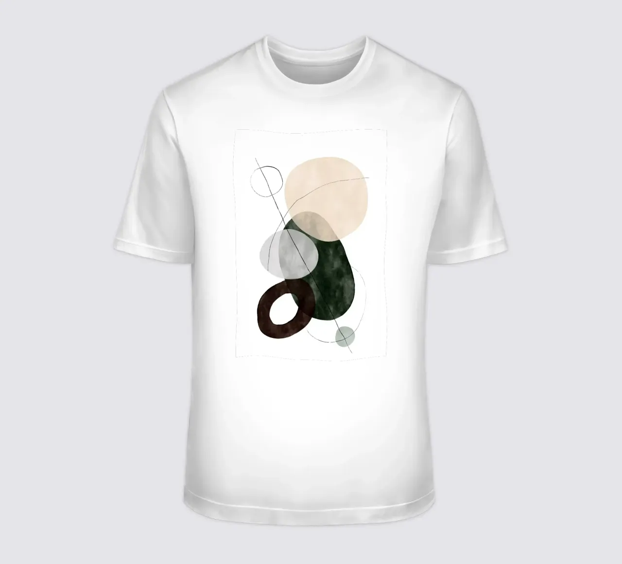Playing Shapes No 4 camiseta de treechild