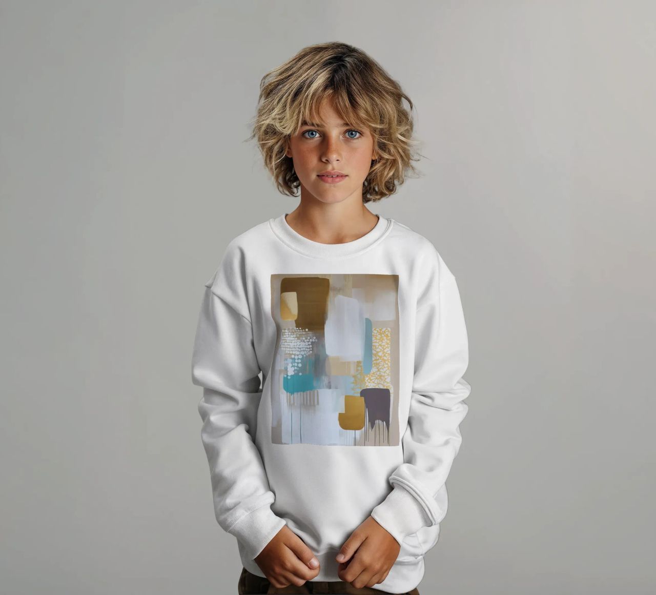 Abstract boho felpa bambino da Imagine