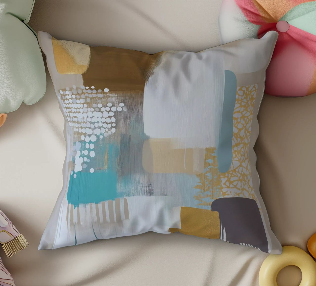 Abstract boho cuscino da Imagine