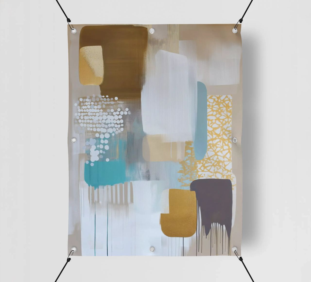Abstract boho telo in pvc da Imagine