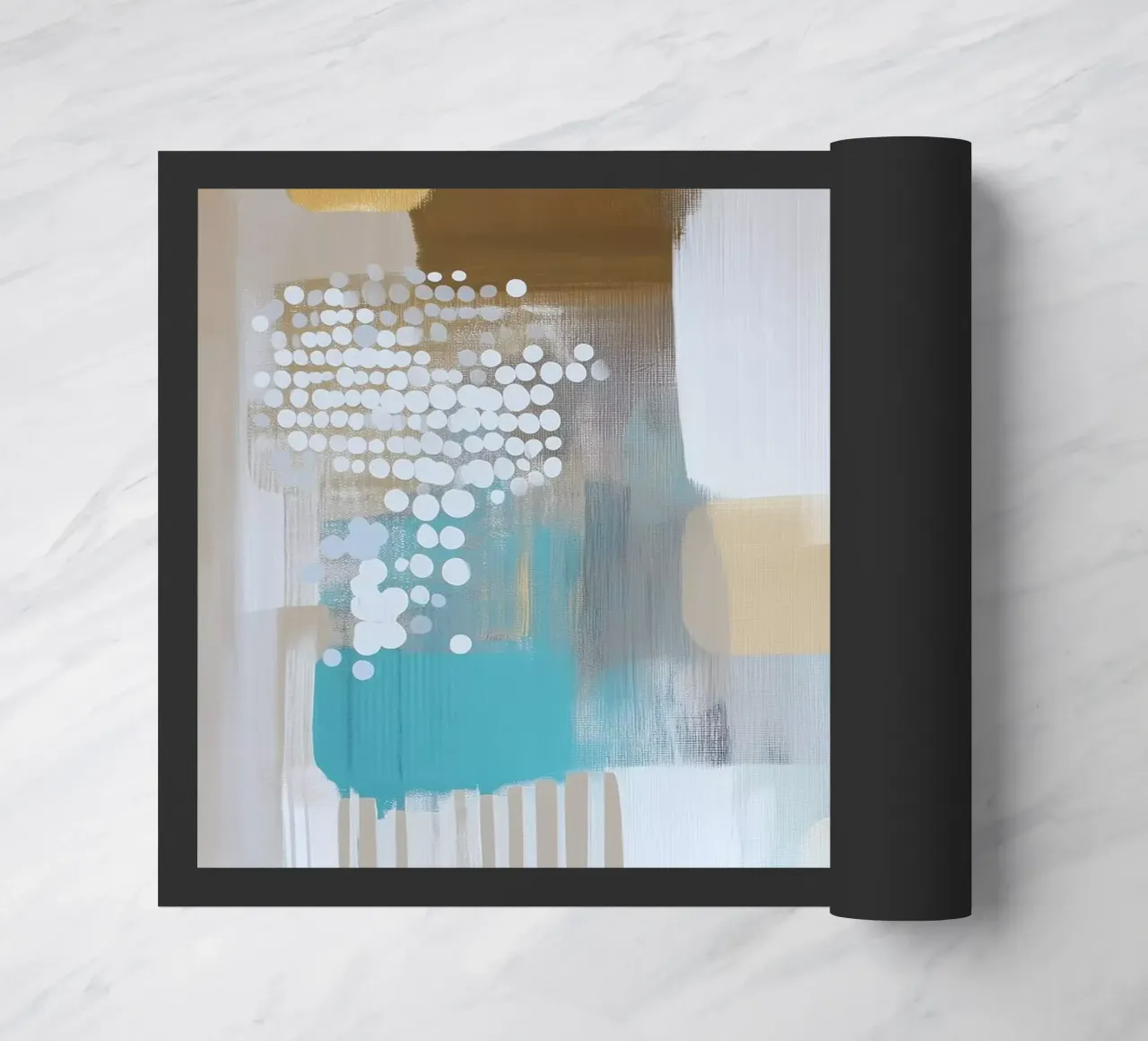 Abstract boho felpudo de Imagine