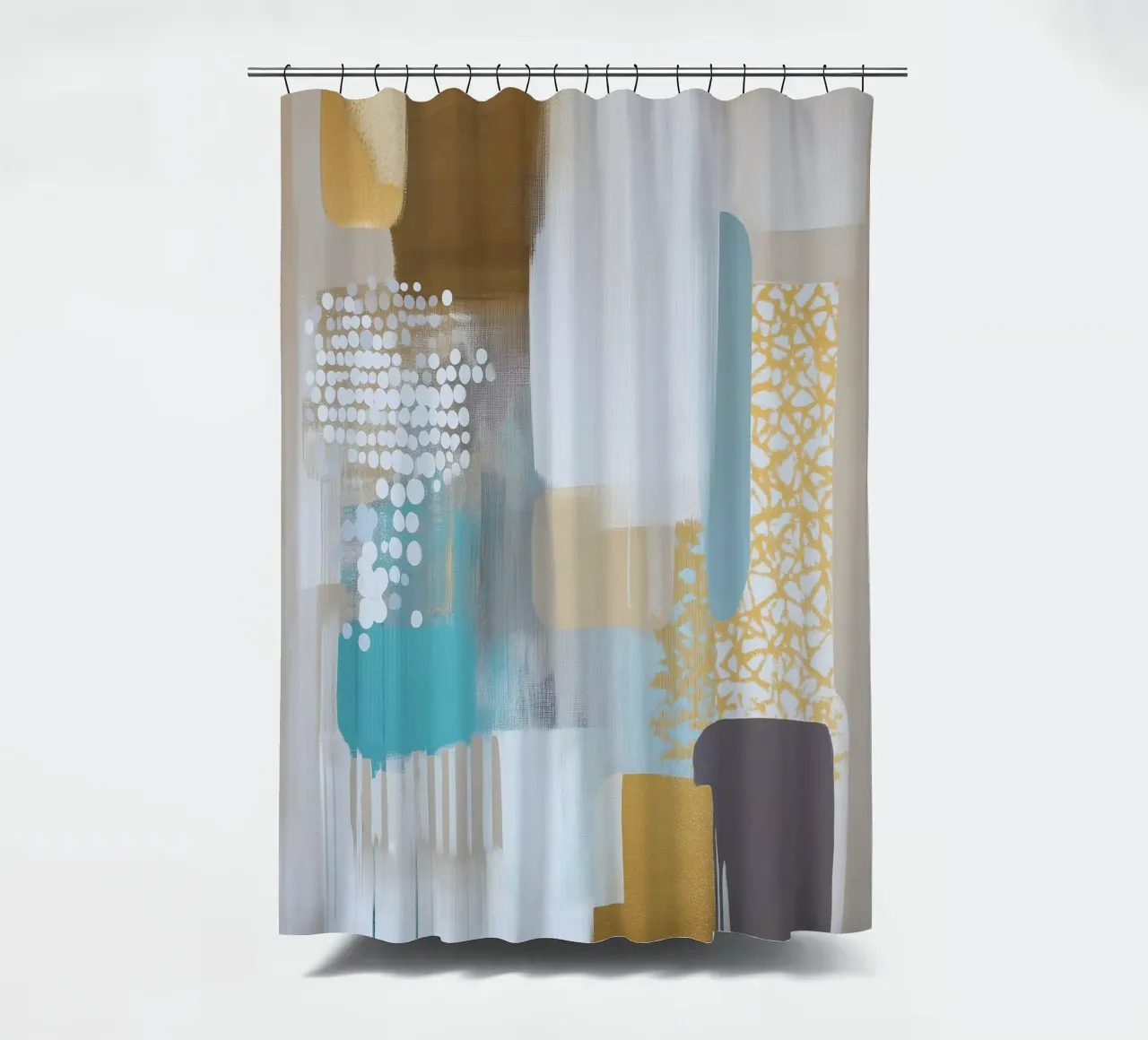 Abstract boho tenda da doccia da Imagine