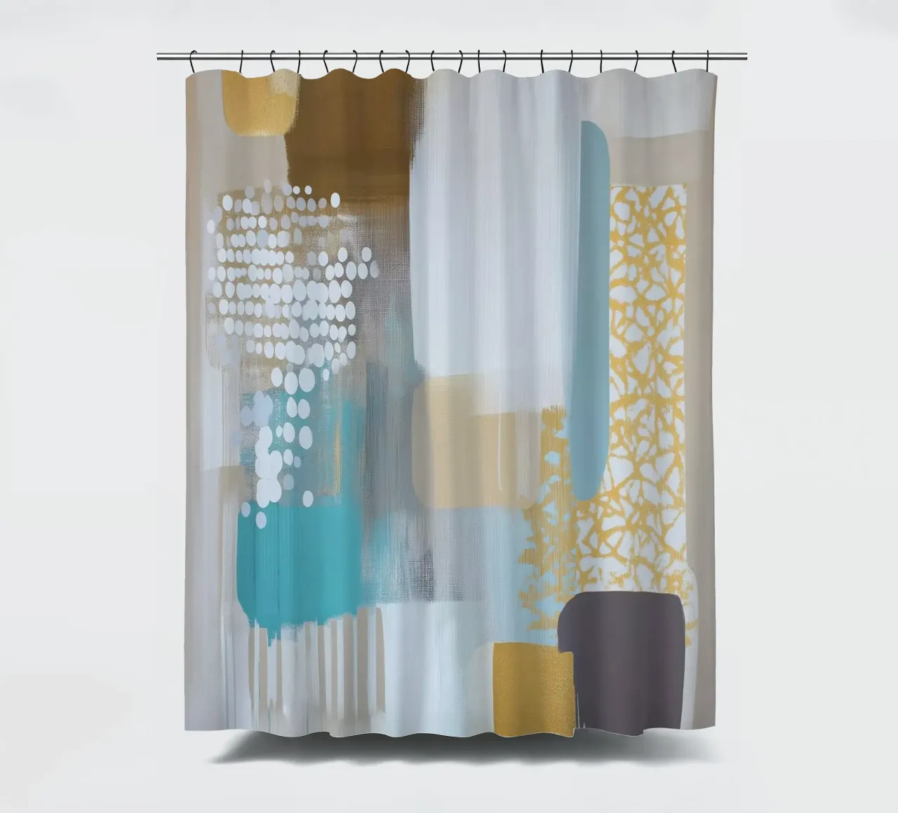 Abstract boho tenda da doccia da Imagine