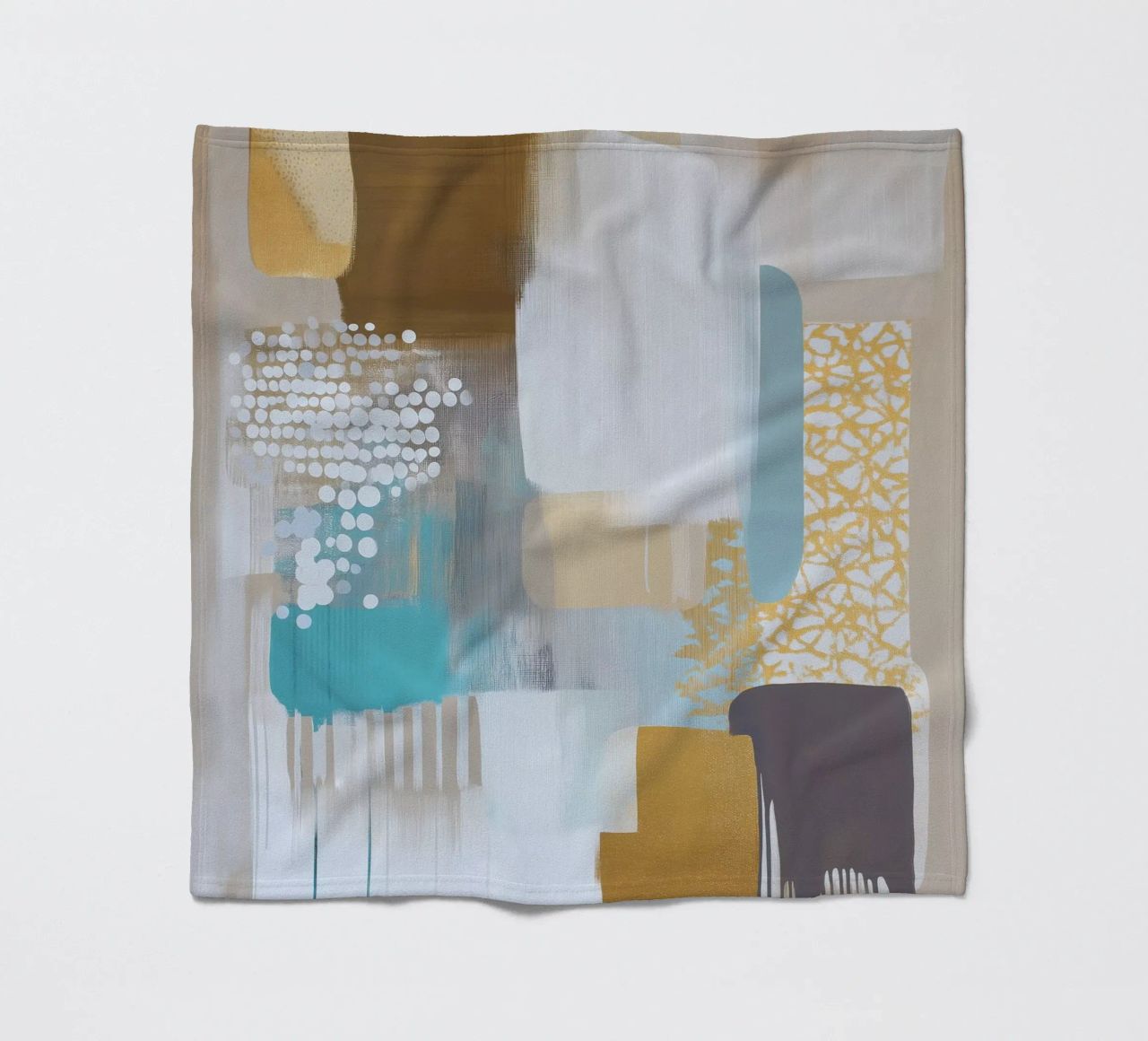 Abstract boho coperta in pile da Imagine