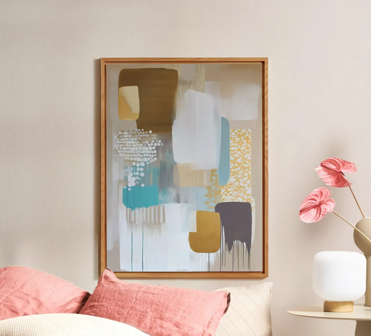 Abstract boho alluminio dibond da Imagine