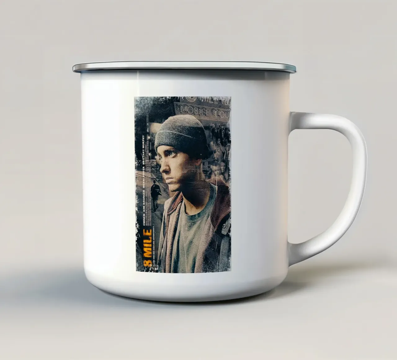 Eminem 8 Mile tazza in smalto da Lembayung art