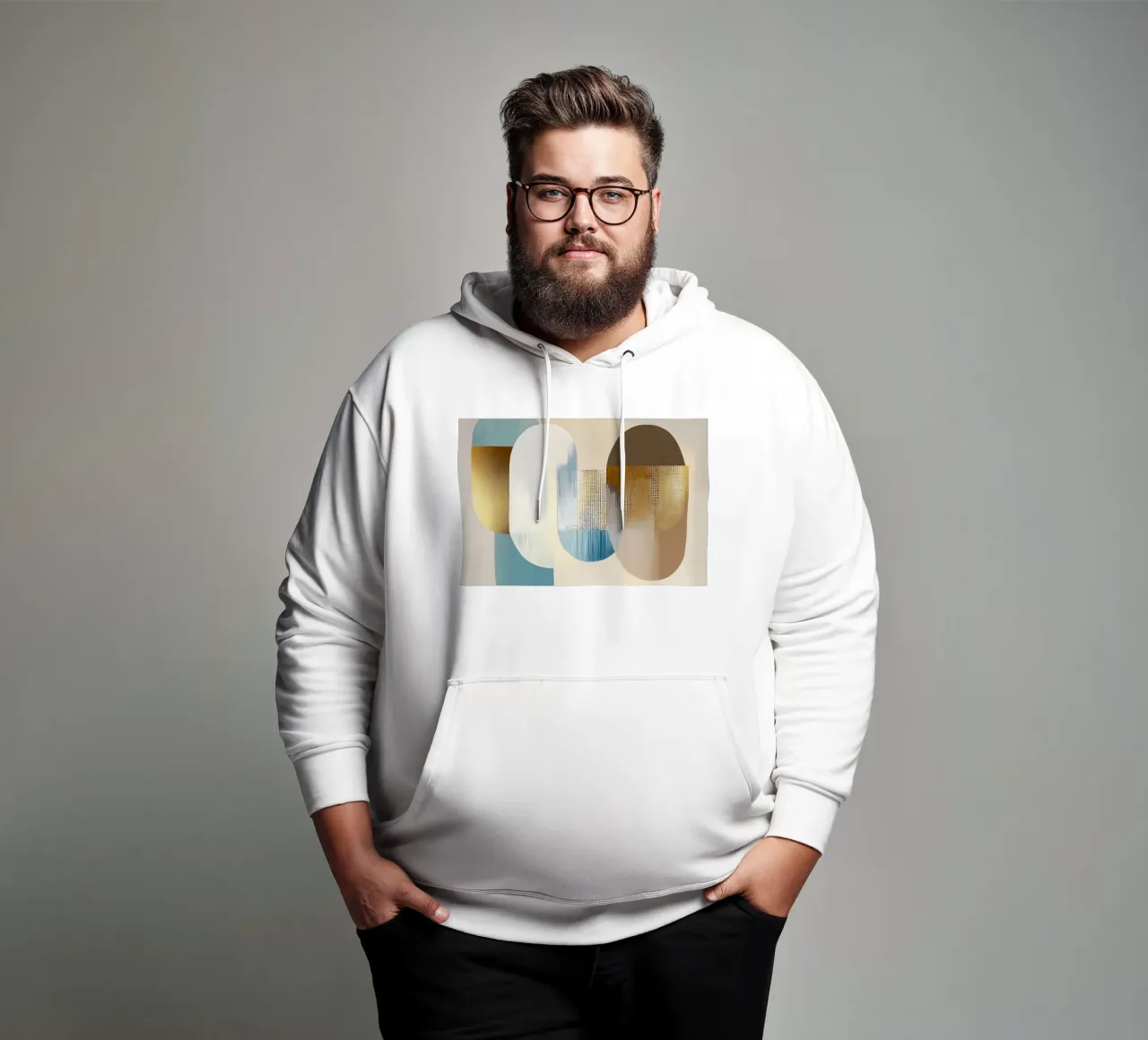Abstract boho hoodie by Imagine