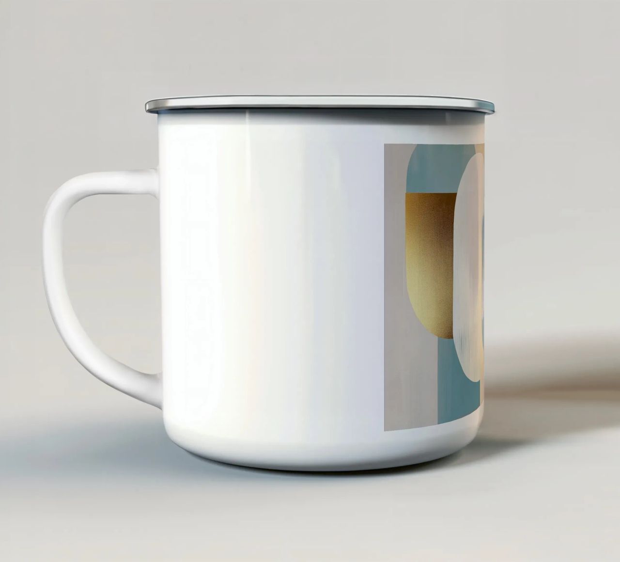 Abstract boho tazza in smalto da Imagine