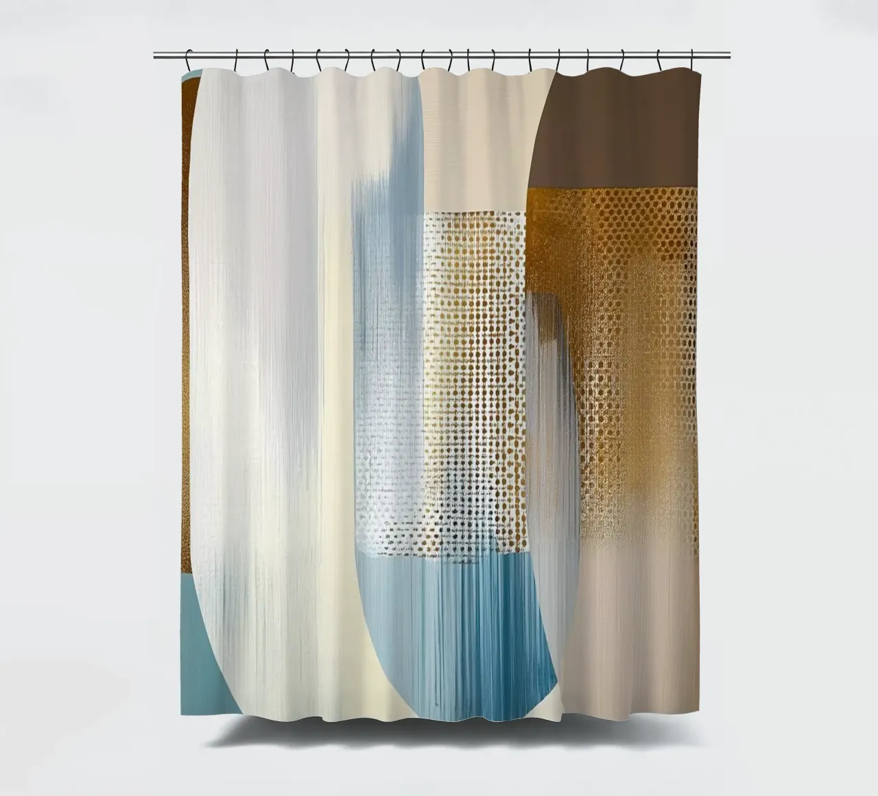 Abstract boho tenda da doccia da Imagine