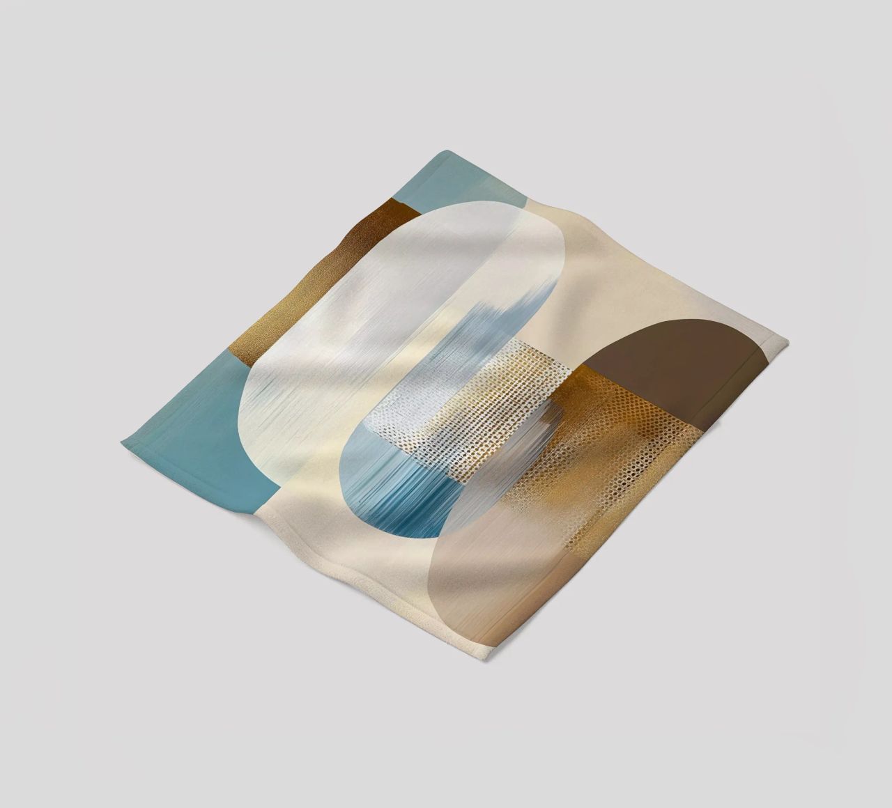Abstract boho coperta in pile da Imagine