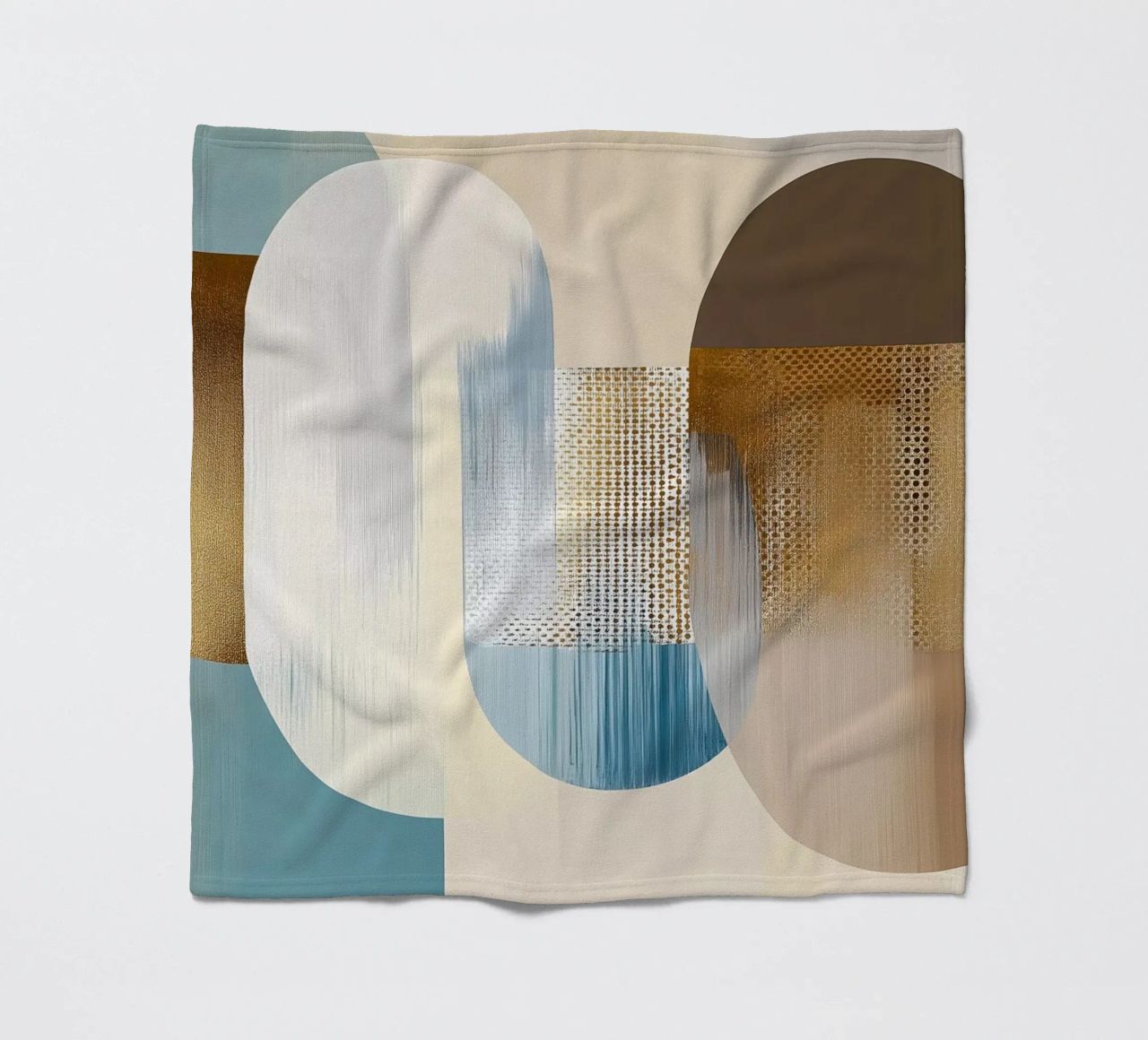 Abstract boho coperta in pile da Imagine