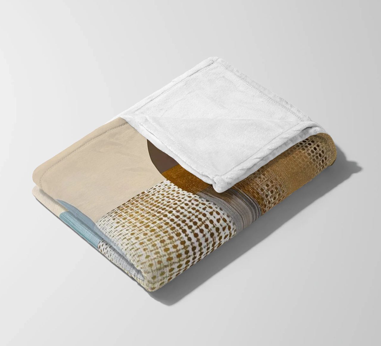 Abstract boho coperta in pile da Imagine
