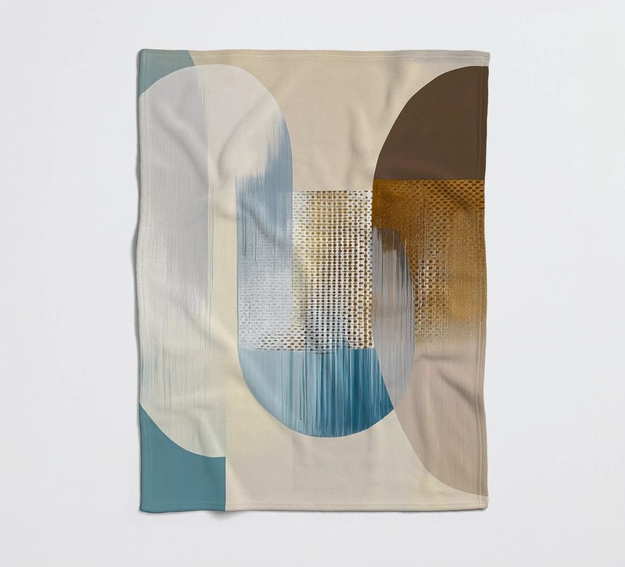 Abstract boho coperta in pile da Imagine