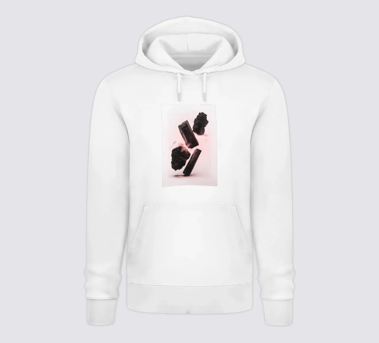 Levitating rocks with lines felpa con cappuccio da LeDieg