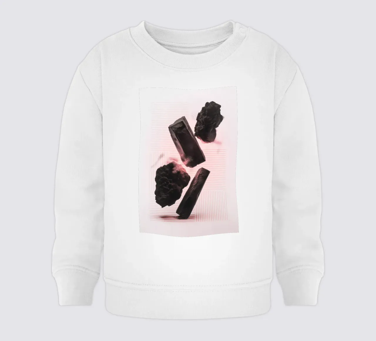 Levitating rocks with lines felpa neonato da LeDieg