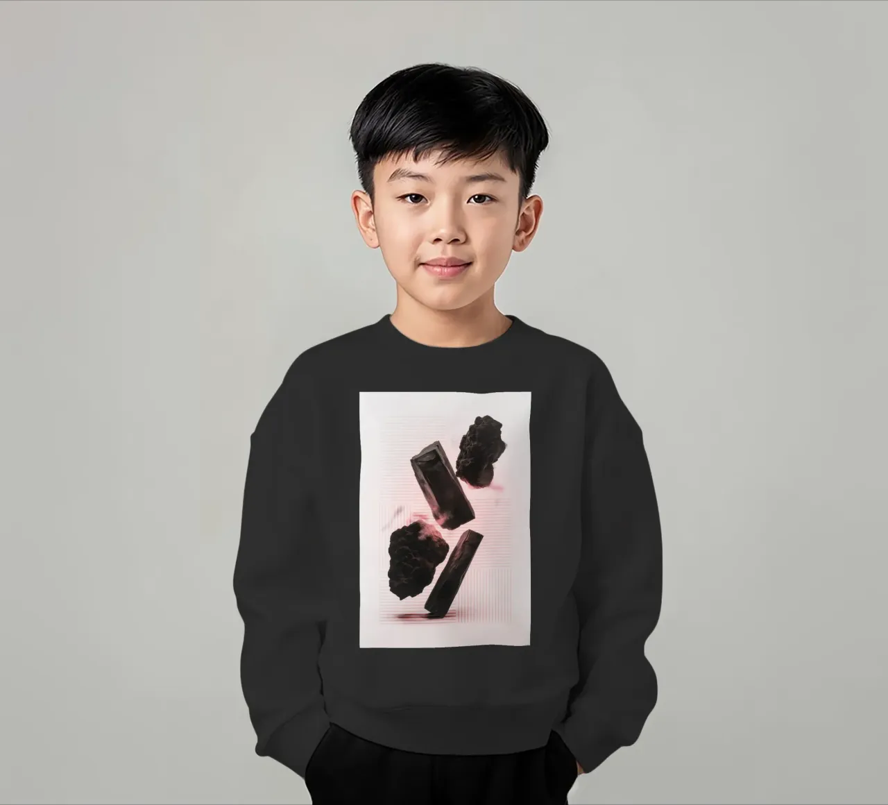 Levitating rocks with lines felpa bambino da LeDieg