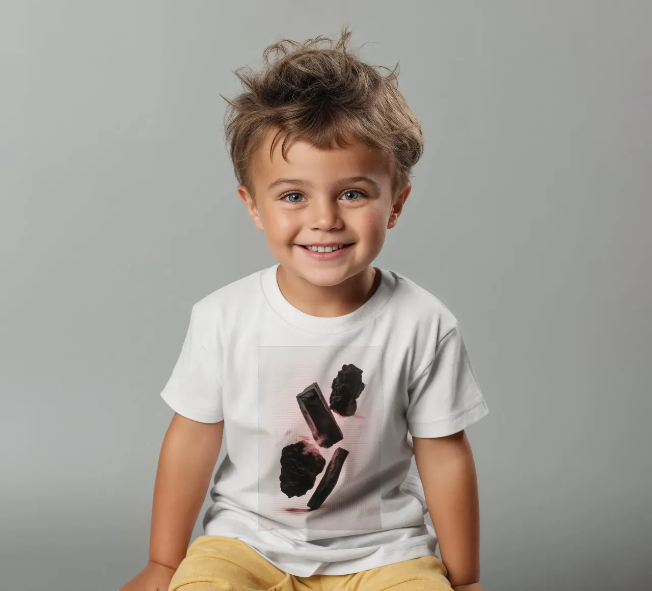 Levitating rocks with lines t-shirt bambini da LeDieg