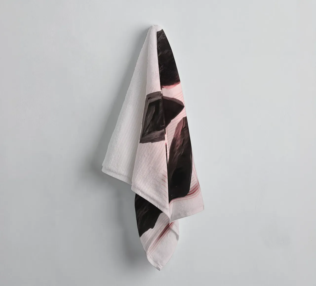 Levitating rocks with lines asciugamano da bagno da LeDieg