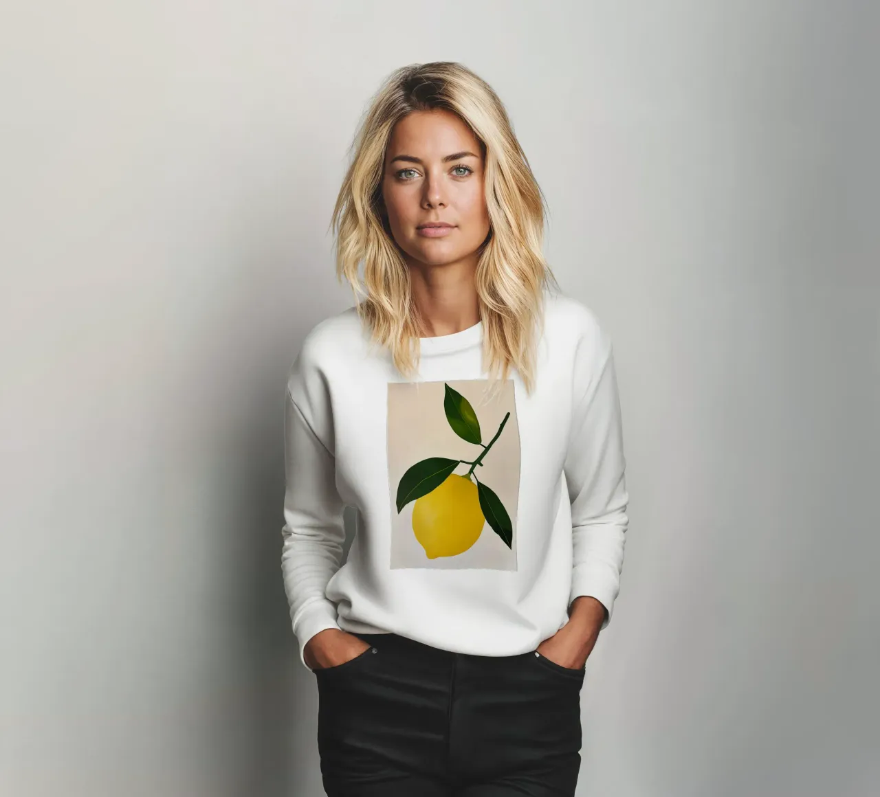 Lemon branch Sweatshirt von LeDieg