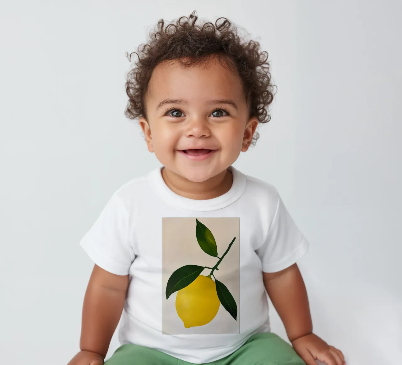 Lemon branch maglietta neonato da LeDieg