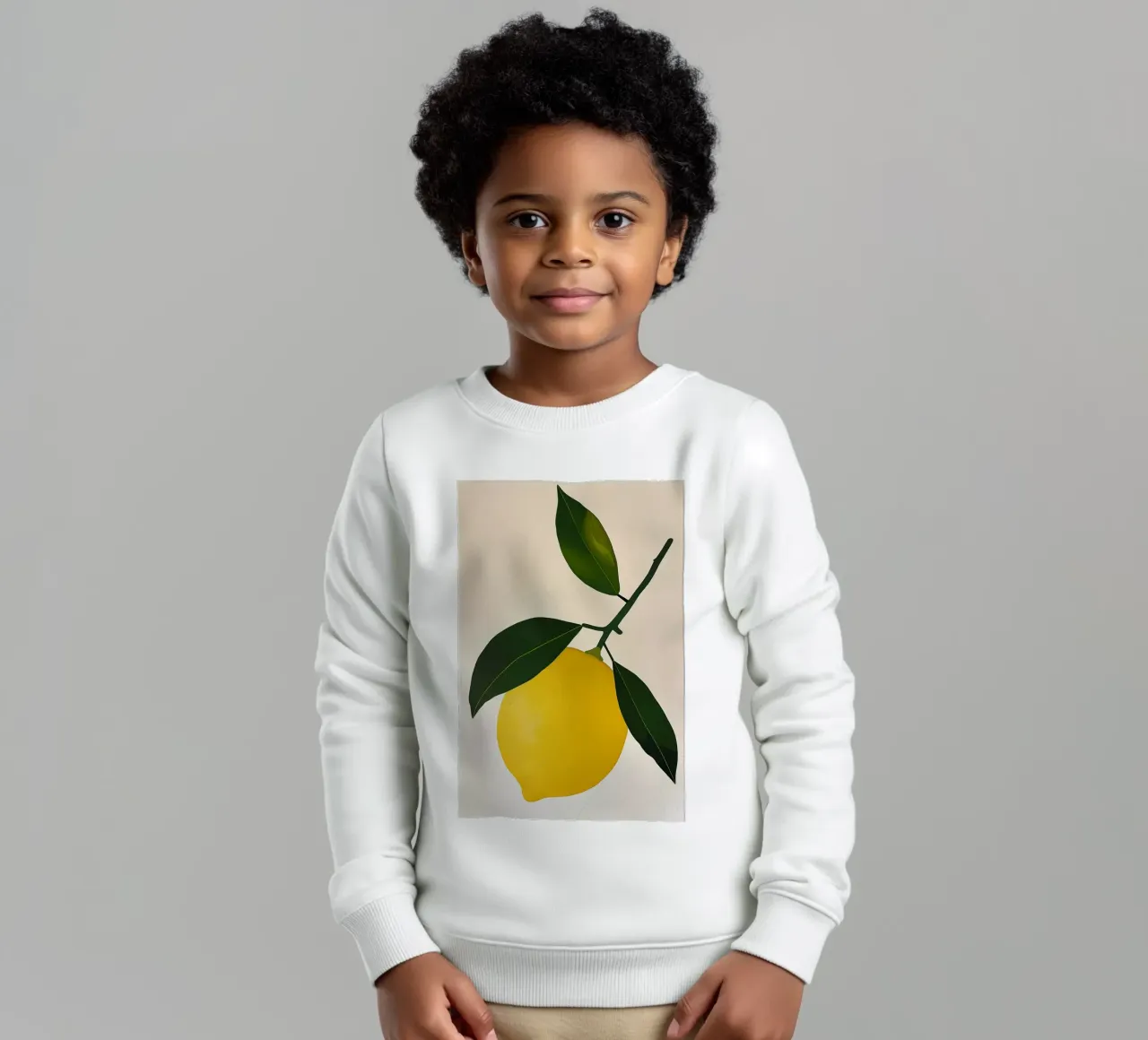 Lemon branch felpa bambino da LeDieg