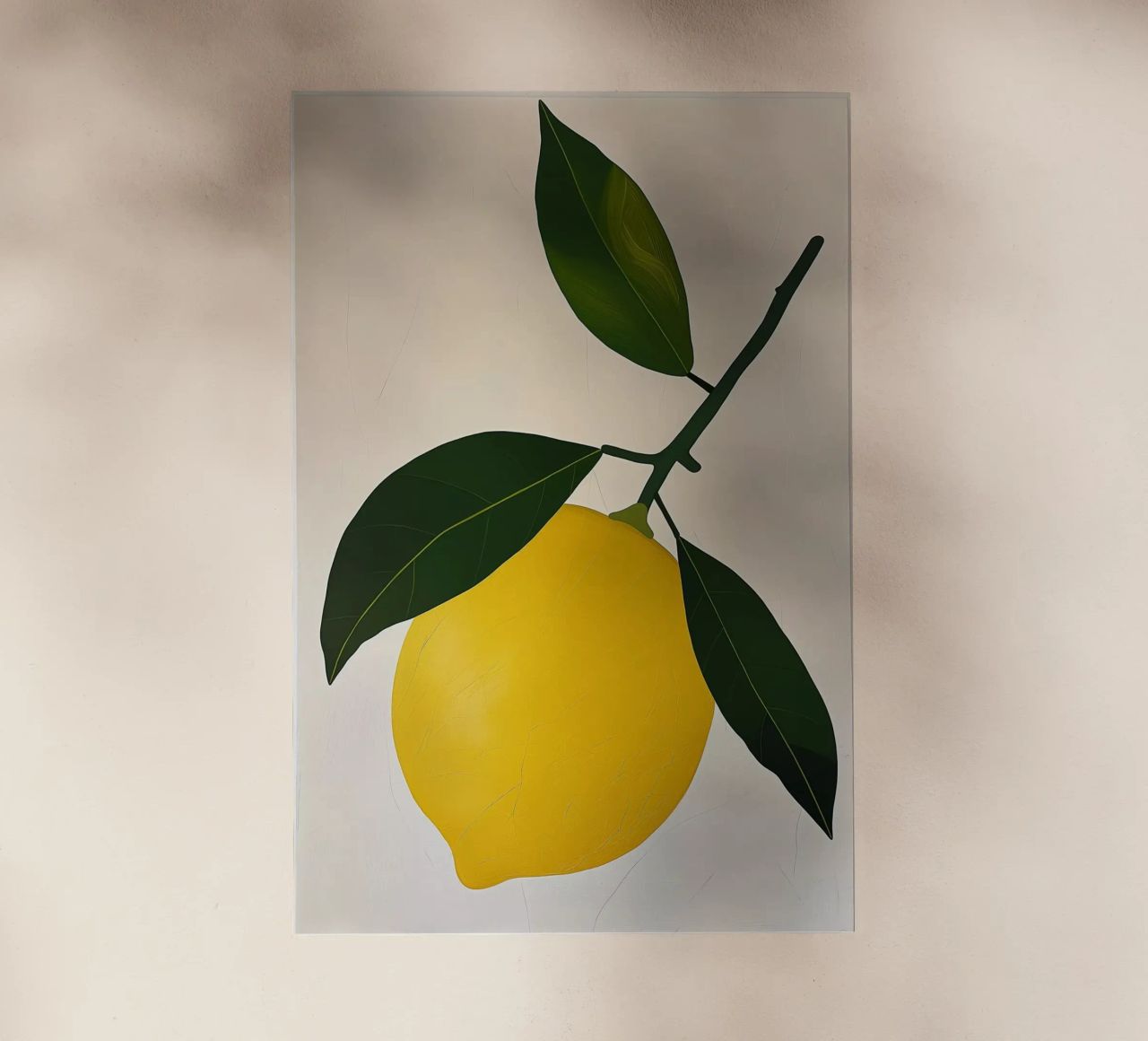 Lemon branch pellicola backlit da LeDieg