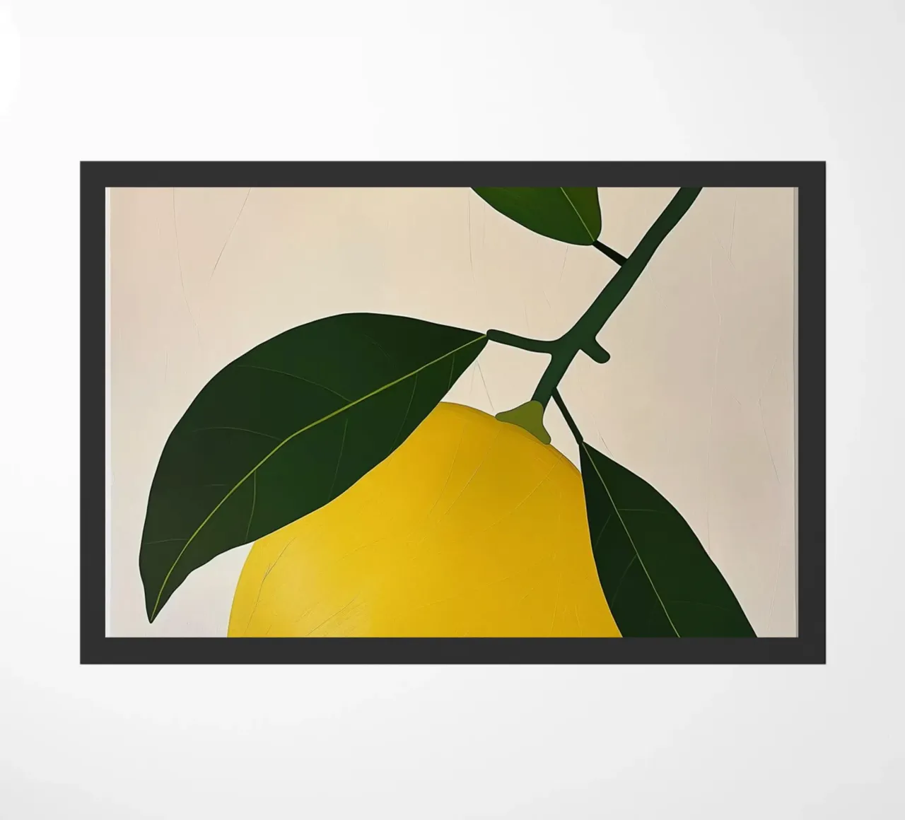Lemon branch felpudo de LeDieg