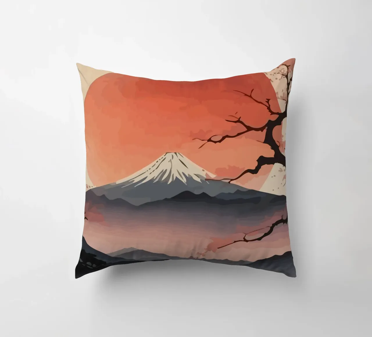 Mount Fuji cuscino da Dumery Art