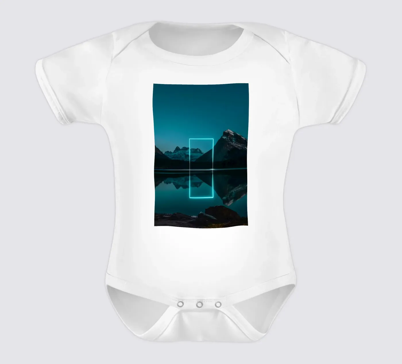 Lake reflection rectangle body bébé de LeDieg