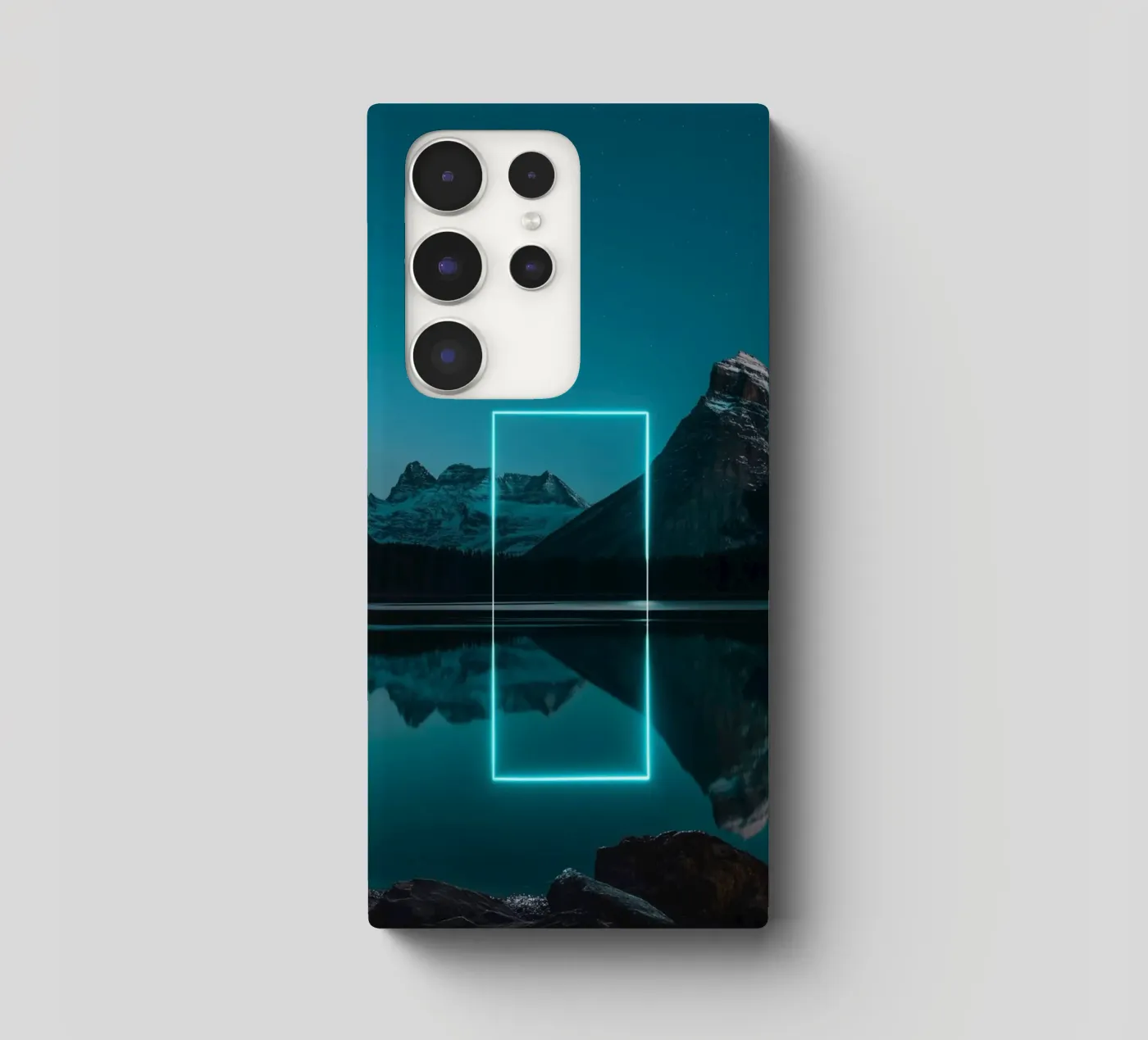 Lake reflection rectangle cover samsung da LeDieg