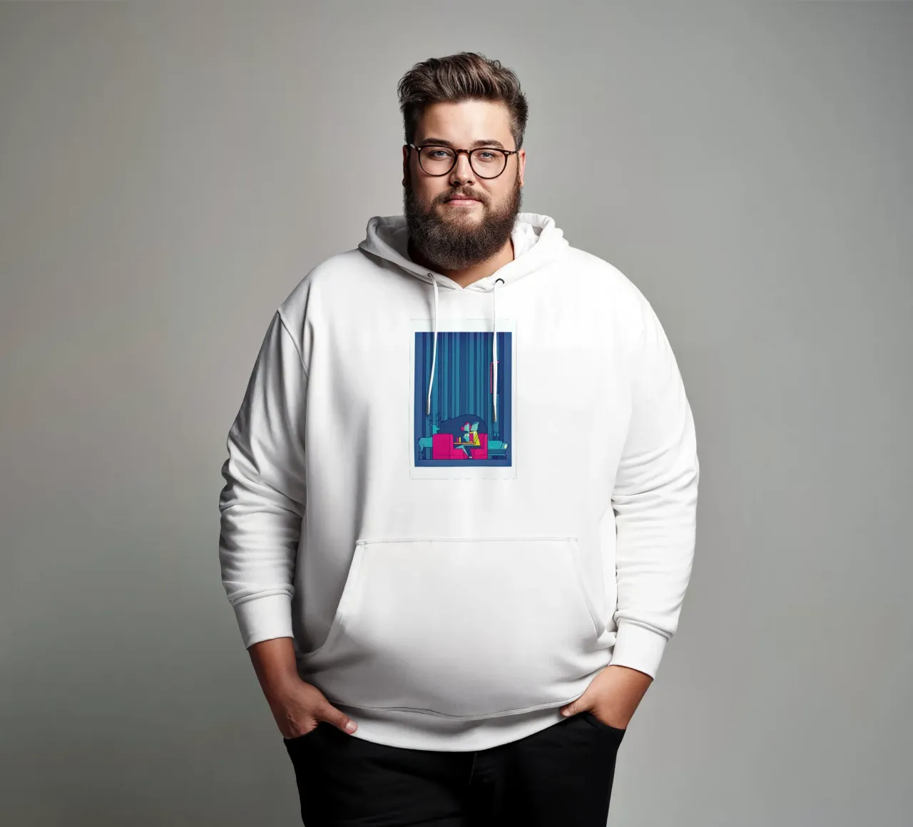 DINER felpa con cappuccio da Ale Giorgini