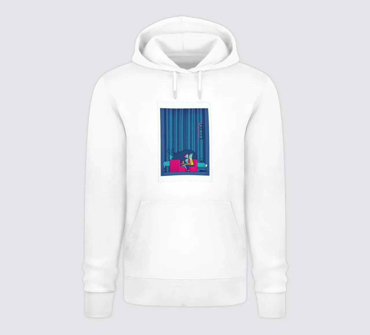 DINER felpa con cappuccio da Ale Giorgini